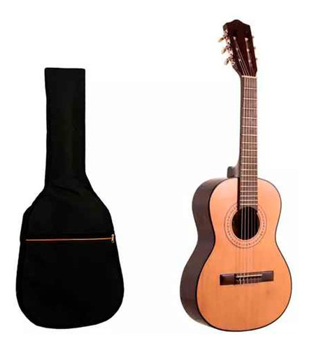 Guitarra Criolla Gracia Niño 3/4 90cm Clasica + Funda