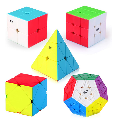 Juego De Cubos De Velocidad 2x2 3x3 Megaminx Y Piramidal
