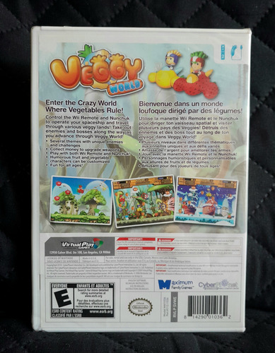 Veggy World Para Nintendo Wii Y Wii U (Usado)
