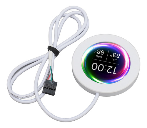 Monitor De Temperatura De Computadora Aio De 2.1 Pulgadas, P