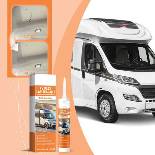 Sellador De Techo De 300 Ml, Sellador Autonivelante, Sello D