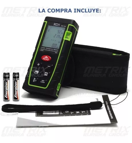 Cinta Metrica Metro Medidor Laser Distancia Digital 40m Cons