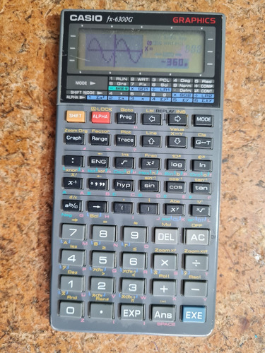 Calculadora Graficadora Casio Fx-6300g, Programable !!!