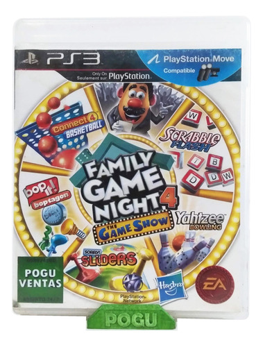 Hasbro Family Game Night 4 - Juego Ps3 Raro