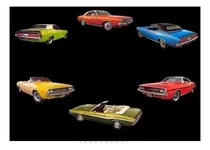 Comprar Quadro Vintage 20x30: Dodge Chrysler - 1970 Challenger