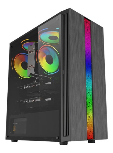 Ocelot Gaming Og-c E3 Gabinete Atx Panel De Cristal Templado