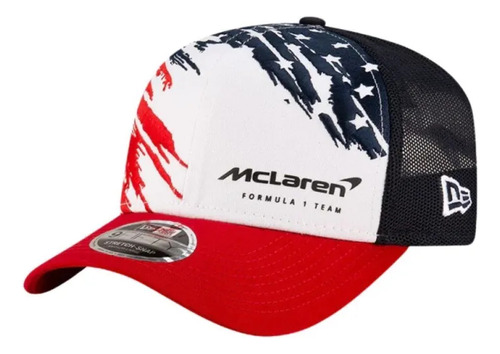 Gorra Motorsports Formula 1 Mclaren Team Gp Austin Blanco 6