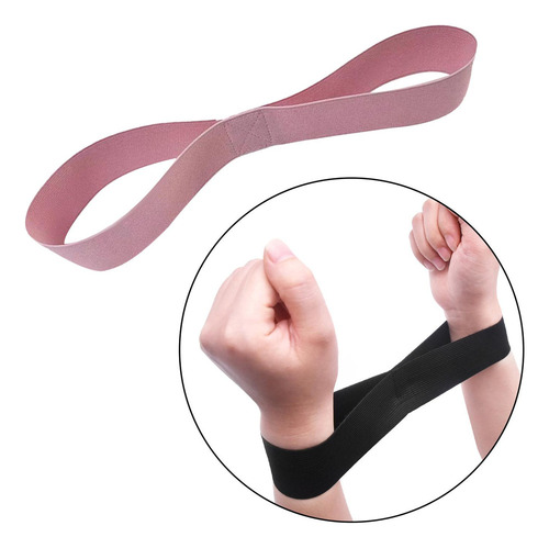Z 6 Brazalete De Corrección Golf Swing Banda Elástica Rosa