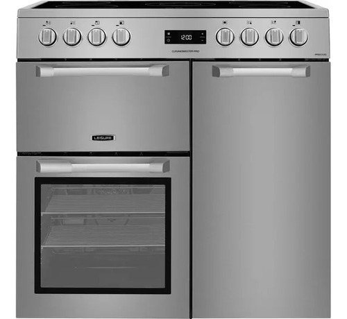 Electric Ceramic Range Cooker - Stainless Steel