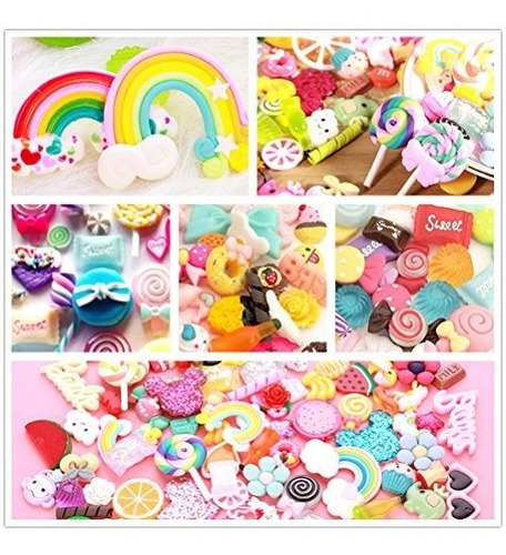 Arcilla Polimètrica Slime Charms Cute Set - Charms Para Sli