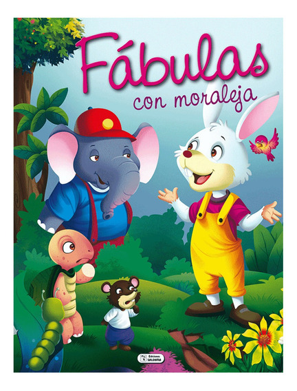 Libro Infantil Fábulas Con Moraleja / Pasta Dura Acolchonada | MercadoLibre