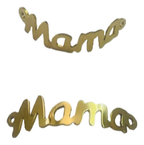 Conector De Mama Oro Laminado 18k  Bisuteria Pulsera 1 Pz