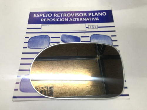 Vidrio Espejo Retrovisor Izq Fiat Palio/siena Fire 11/