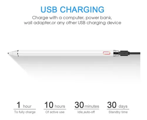 Lápiz Stylus Óptico Para iPad/galaxy Tab + Guante