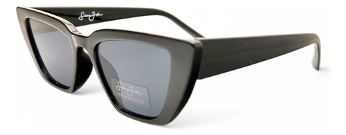 Lentes De Sol Sean John Sjs2008 - Estilo Clásico Y Moderno Ocean Negro Negro Negro