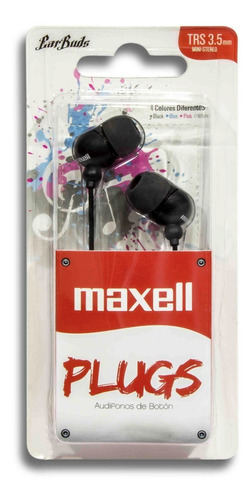 Auricular In Ear Maxell Plugs Alta Fidelidad