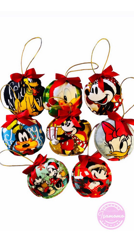Adornos Navidad Disney Minnie/ Mickey Mouse