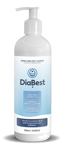 Crema Diabest / Urea + Vit A Y E Piel Delicada & Diabetes