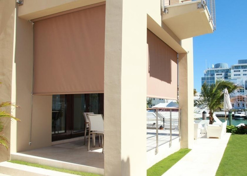 Toldo Vertical Para Ventanas De Uso Exterior. Manual-motor