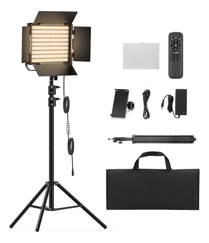 Kit De Iluminación Altson Rgb Para Fotografía Y Vídeo 50w Le