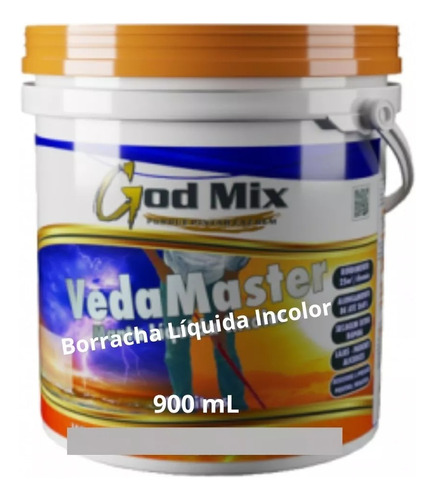 Borracha Líquida Vedamaster 10 Litros Godmix Incolor