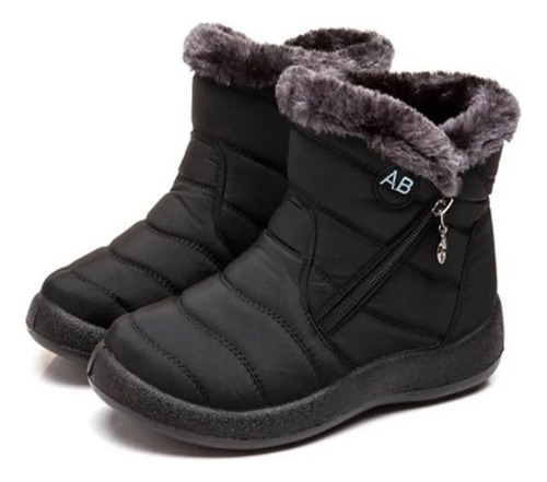 Men's Women's Cotton Lined Snow Boots