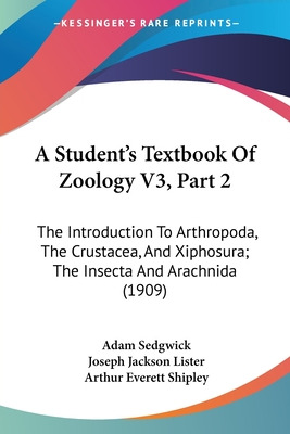 Libro A Student's Textbook Of Zoology V3, Part 2: The Int...