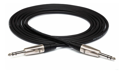 Hosa Pro Cable 1 4in Trs Mismo 30 Ft Reparable Metal