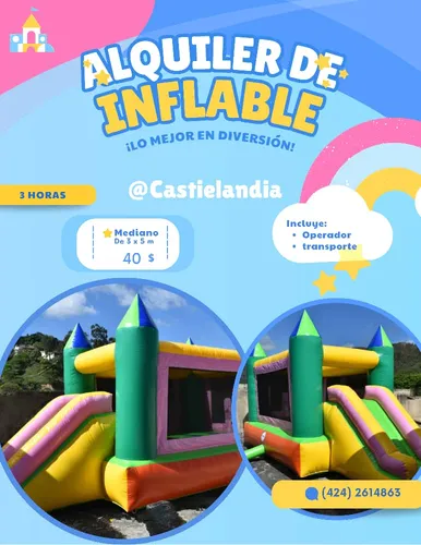 Alquiler Colchón Inflable