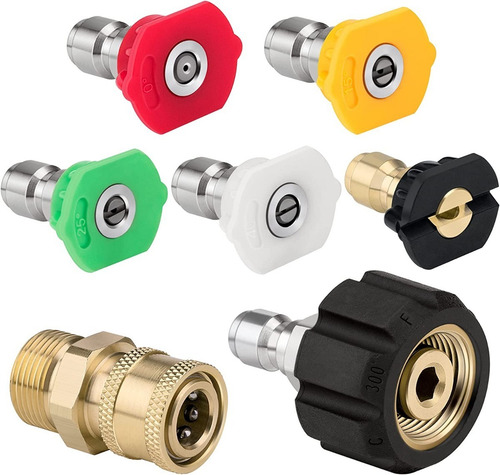 Adaptadores Boquillas Para Maquina De Presion De Agua