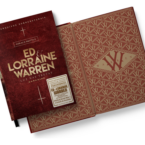 Ed & Lorraine Warren Light in the Dark 4 de Gerald Brittle y Henrique Guerra Editora Darkside tapa dura