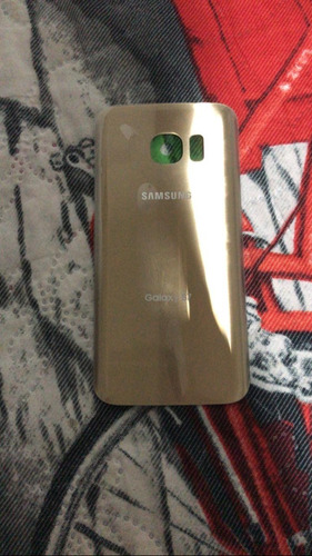 Tapa Trasera Samsung Galaxy S7 Normal Dorada Original