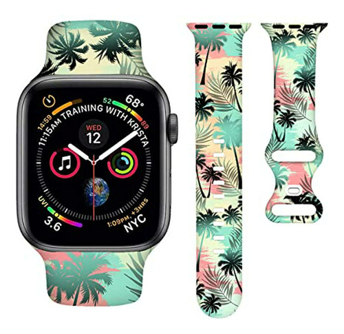 Correa, Palm Tree Smartwatch Bands Ra De Verano Compatible C