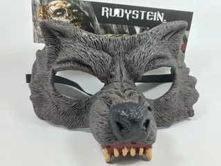 Antifaz Mascara Latex Hombre Lobo Halloween Día De Muertos