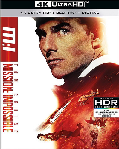 Blu Ray 4k Ultra Hd Missão Impossível - Dub/leg. Lacrado