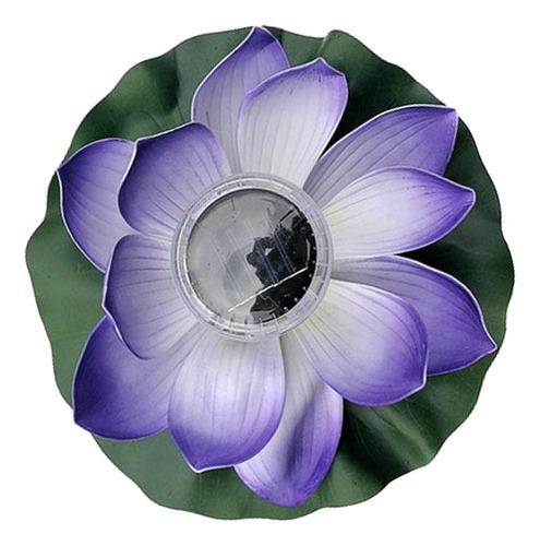 2 Faroles Led Flotantes Con Forma De Flor Nocturna Con Energ