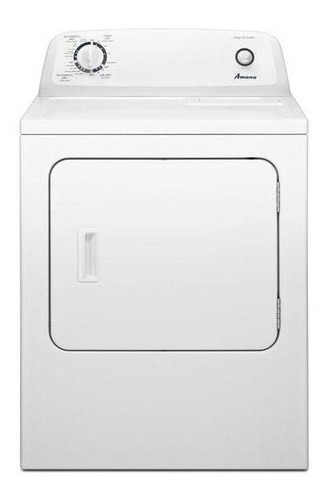 Amana 6.5 Cu. Ft. White Front Load Gas Dryer With Wrinkle 