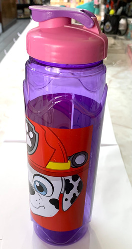 Termo Paw Patrol De Plástico 850 Ml Nuevo Violeta