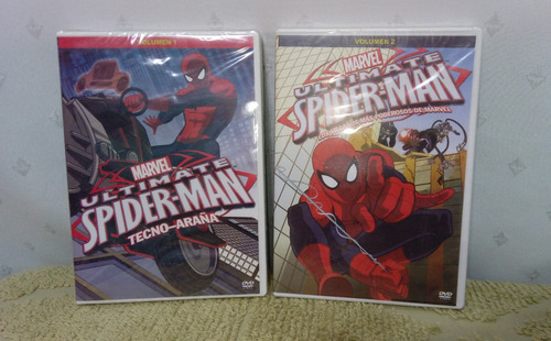 Ultimate Spider-man Dvd Vol. 1 Y 2 Serie Animada 2012