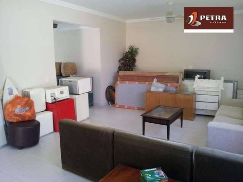 Imagem 5 de 15 de Apartamento A Venda No Guarujá Na Praia Das Pitangueiras Prédio Com Piscina - Pta2943
