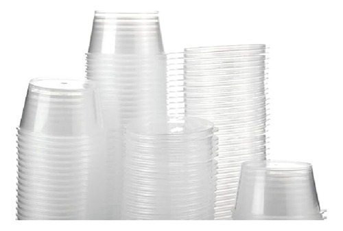 200 Juegos De Vasos Desechables De Plástico Para Porciones C
