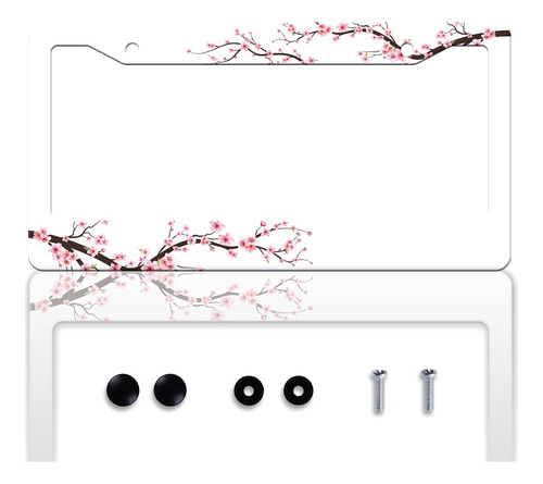 Marco De Matricula De Flor De Cerezo, Hermosos Marcos De Mat