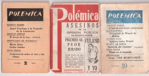 Revista Poolemica. Tres Numeros