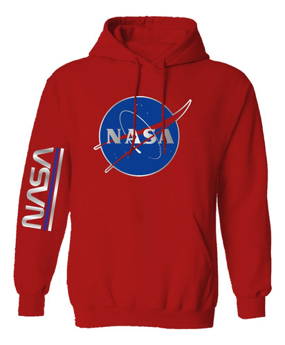 Sudadera Modelo Nasa Estampado En Reflejante