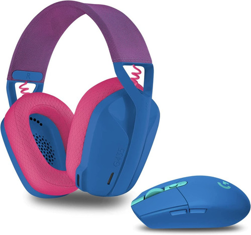 Combo Gaming Logitech G435 + G305 Inalámbrico Lila
