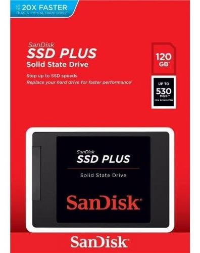 Hd Ssd 120gb Sandisk G27 Plus 530mb/s Sata 3 20x Lacrado