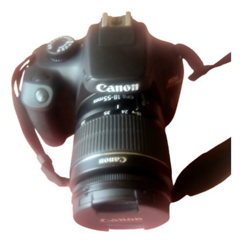 Cámara Canon Eos T100 18-55 Mm F/3.5-5.6 Is Ii, Color Negro