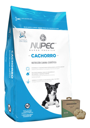 Croquetas Nupec Cachorro Raza Med Y Grande + Jabon
