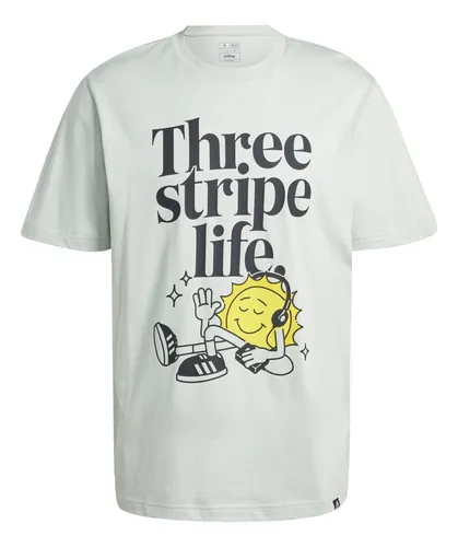 Camiseta Positivity Estampada Iy0731 adidas