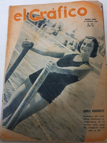 Revista El Grafico Numero 971 Del 18 De Febrero De 1938